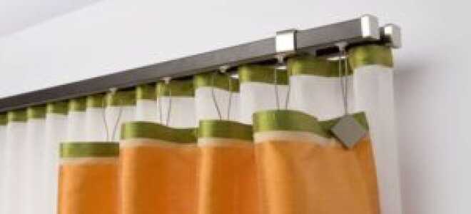 Тюль на балкон без карниза своими руками