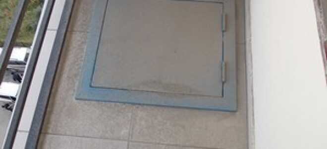 Пожарный люк на балконе и лоджии: как заделать, дизайн балконного люка, фото