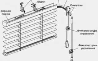 Как опустить жалюзи вниз: устройство механизма удержания