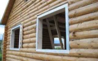 Обсада и окосячка окон в деревянном доме: как сделать окосячку, монтаж.