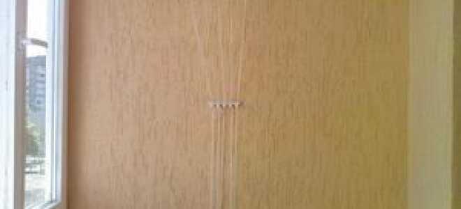 Декоративная штукатурка короед: технология нанесения, отделка балкона и лоджии, видео