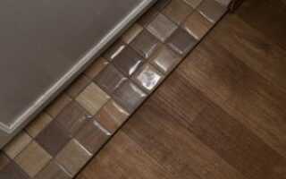 Порог на балкон: как сделать