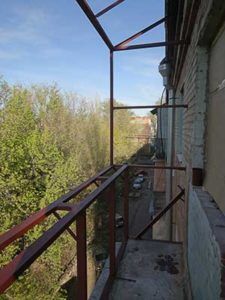 каркас балкона