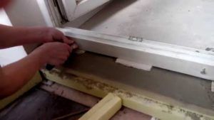 порог ремонт