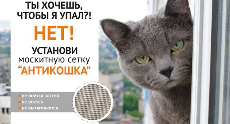 Сетка антикошка