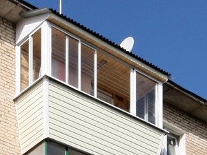 ремонт крыши балкона на последнем этаже