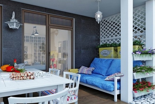 дизайн лоджии