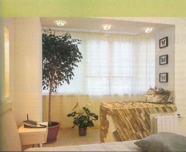 дизайн лоджии