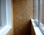 Отделка стен пробкой