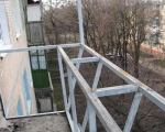 Конструкция балкона с выносом