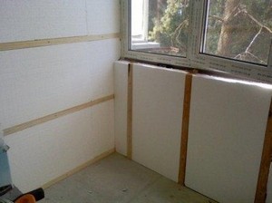 утепление балкона пенопластом своими руками
